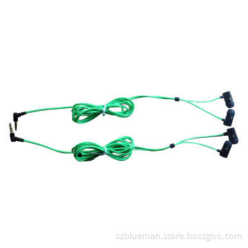 Wired Metal Earphones With 3.5 plug used for MP3/Mobiles/Computers